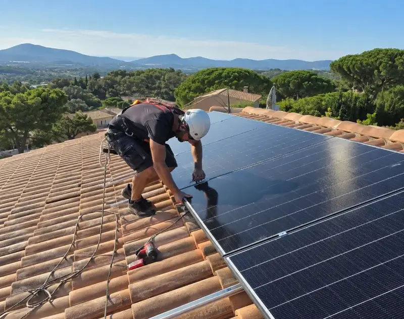 Installateur panneaux solaires Montagne — pose photovoltaïque sur toiture